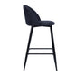 Barstools Fabric Upholstered Bar Stools Haseeb