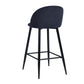 Barstools Fabric Upholstered Bar Stools Haseeb