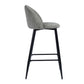 Barstools Fabric Upholstered Bar Stools Haseeb