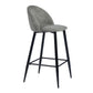 Barstools Fabric Upholstered Bar Stools Haseeb
