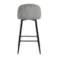 Barstools Fabric Upholstered Bar Stools Haseeb