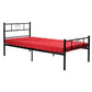 Single Bed Metal Bed Frame Heart