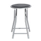 PVC Upholstered Folding Stools Heaven