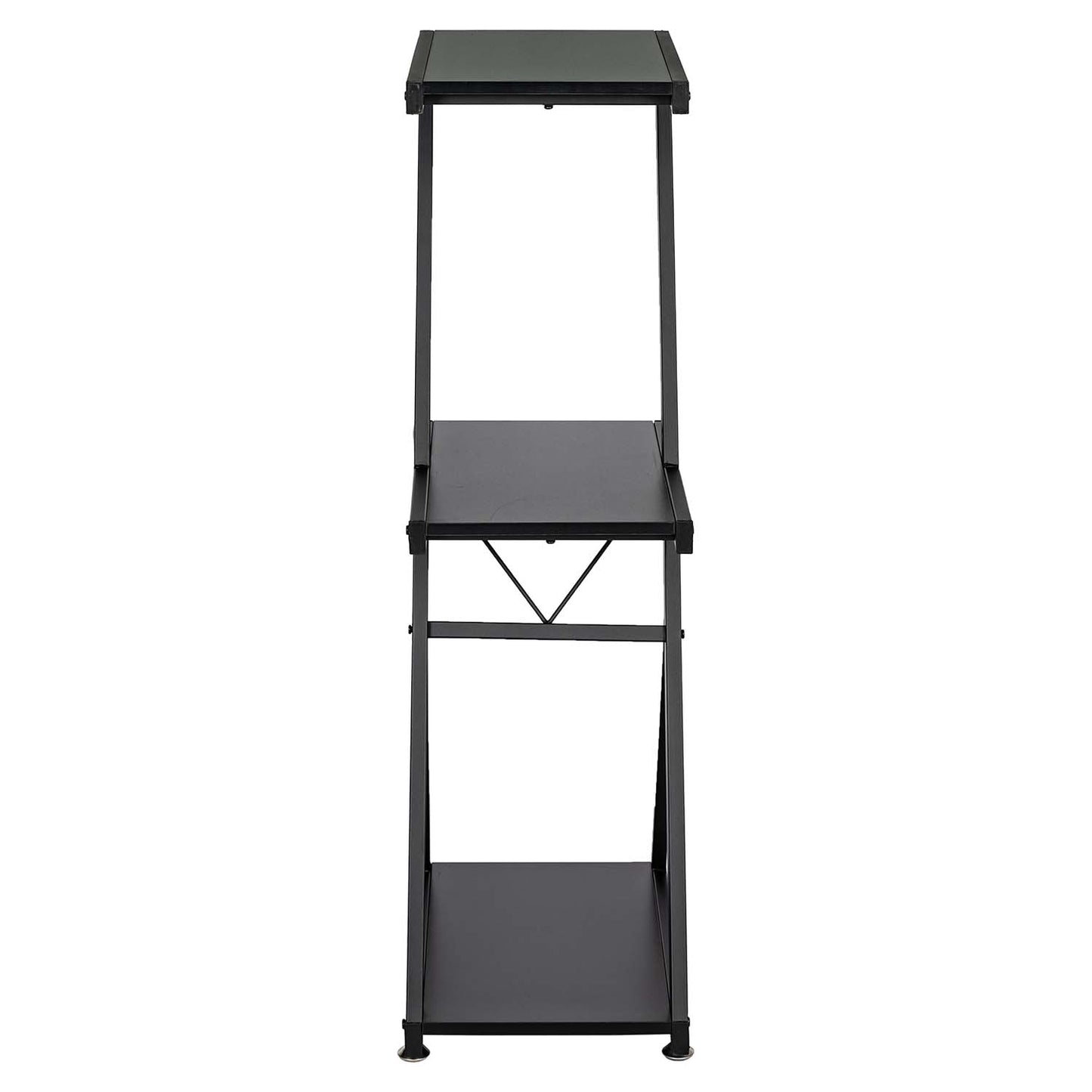 Computer Desk with Storage Shelves Study Writing Table Henia