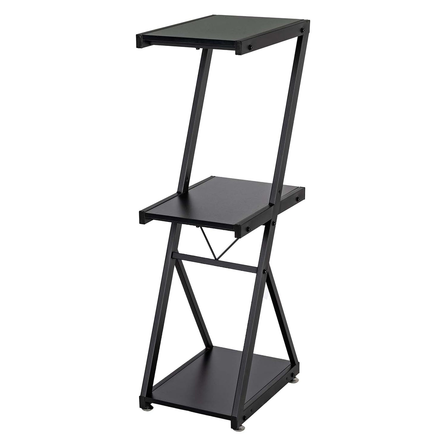 Computer Desk with Storage Shelves Study Writing Table Henia