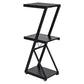 Computer Desk with Storage Shelves Study Writing Table Henia