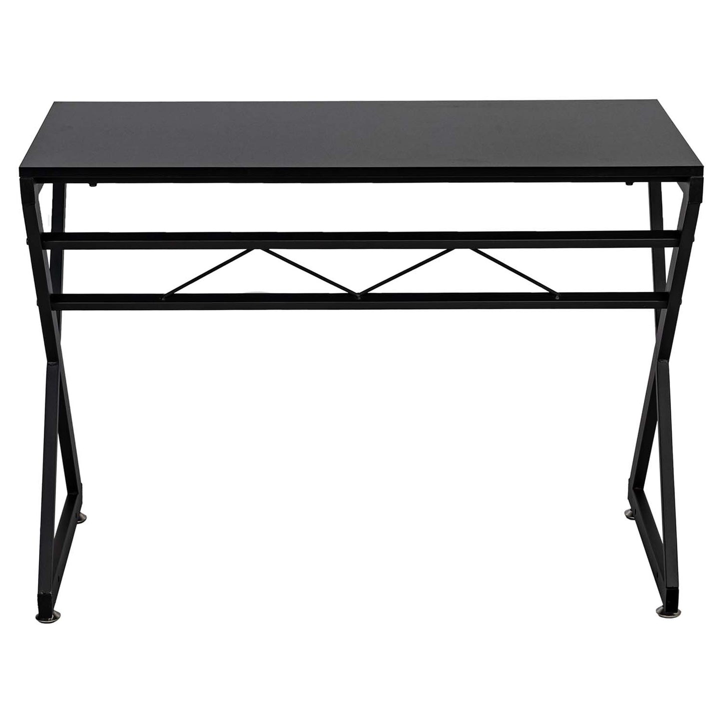 Computer Desk with Storage Shelves Study Writing Table Henia