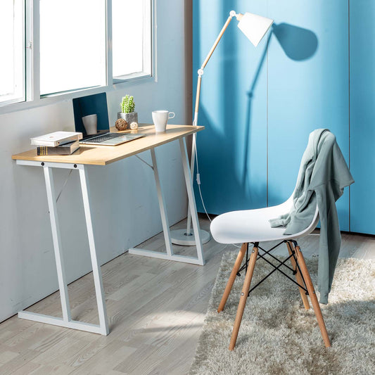 Computer Desk Simple Writing Office Table with Shelf Hero