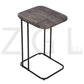 Sofa Side Table Narrow C Shaped for Bed Couch Herron