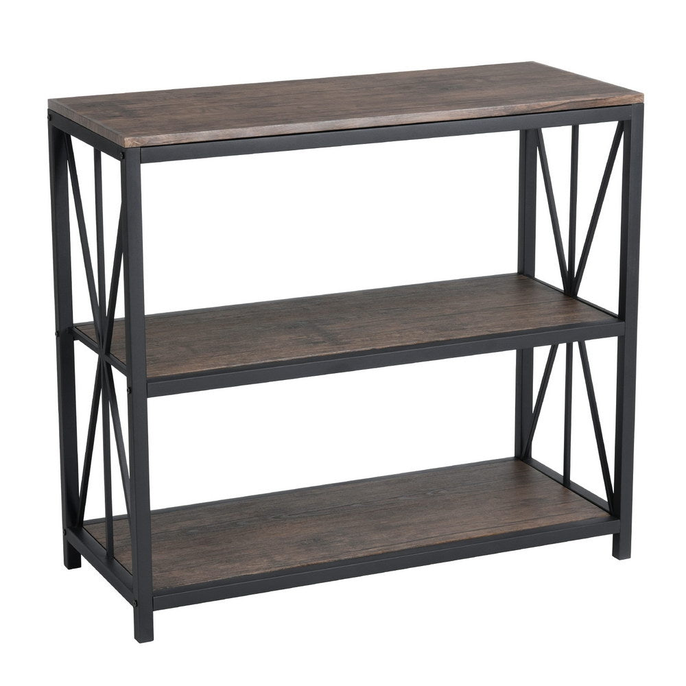 Bookcase 3 Shelves Bookshelf Storage Organizer Honourable