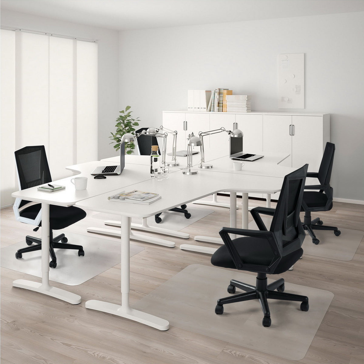 Home Study Chair Modern Home Office Desk Chair Mesh Upholstery Iael