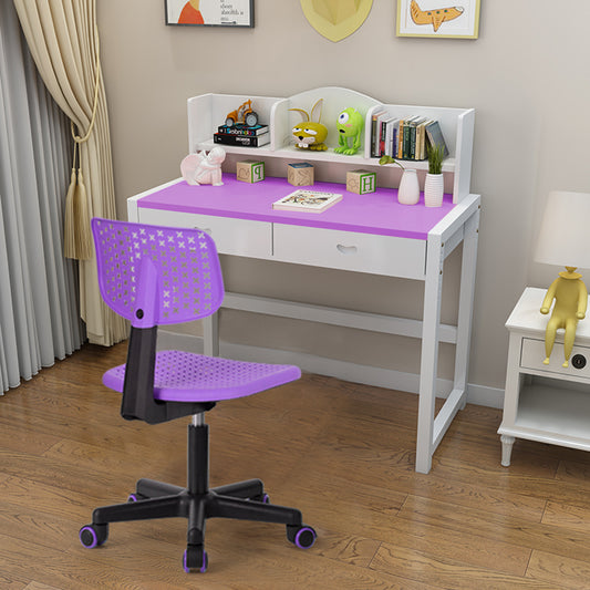 Home Study Chair Modern Home Office Desk Chair Plastic Seat Iwc