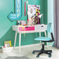 Home Study Chair Modern Home Office Desk Chair Plastic Seat Iwc