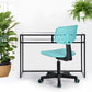 Home Study Chair Modern Home Office Desk Chair Plastic Seat Iwc