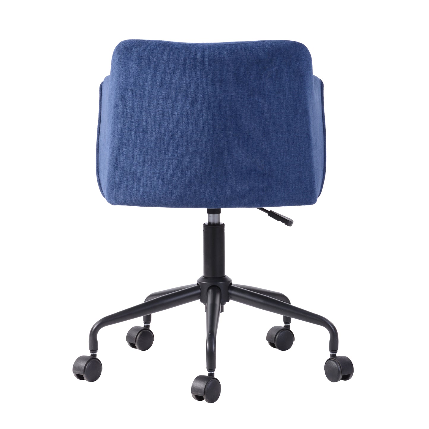 Velvet Upholstered Swivel Ergonomic Home Office Chair Armrest Jamal