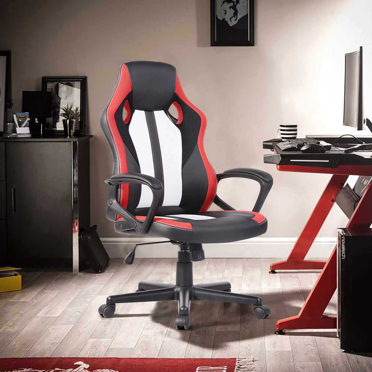 Gaming Chair Racing Office Chair Seat Height Adjustment Jaxson