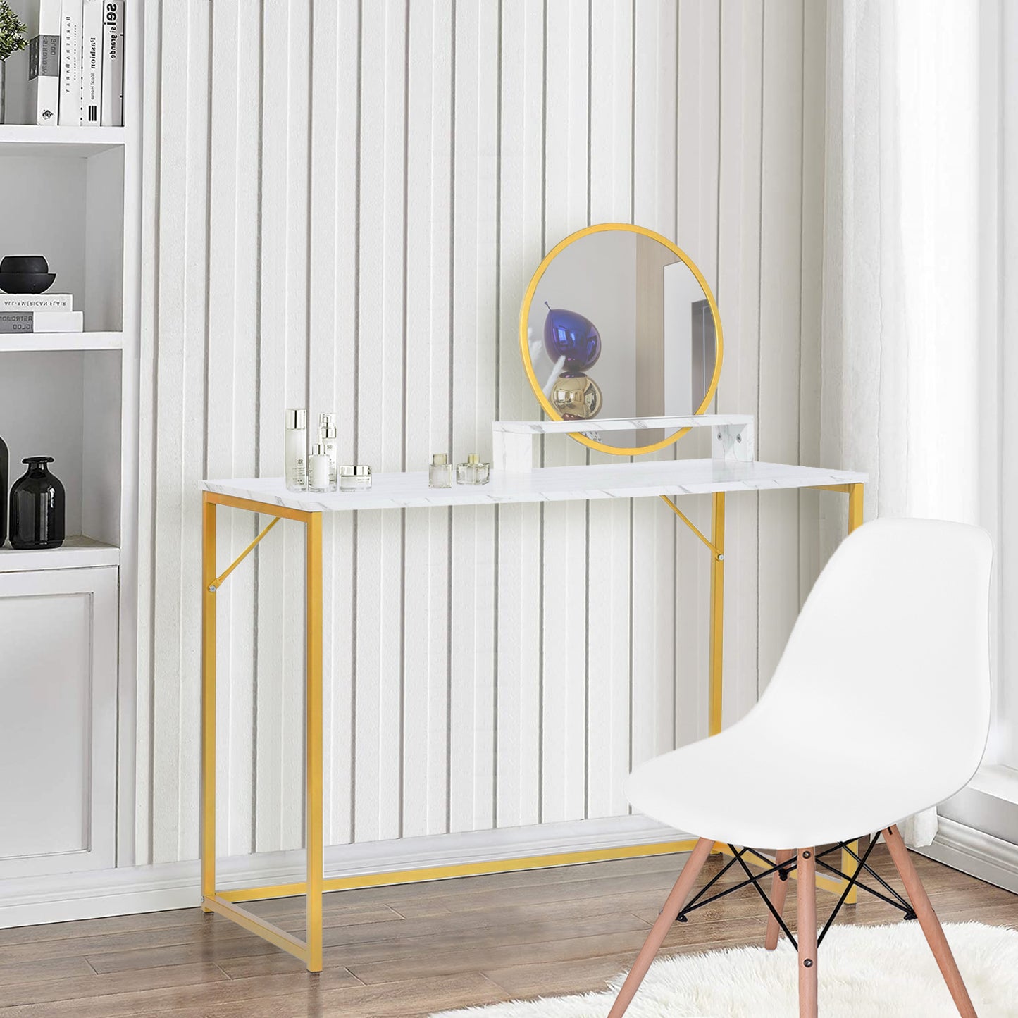 Vanity Table Makeup Vanity Desk with Mirror Jay