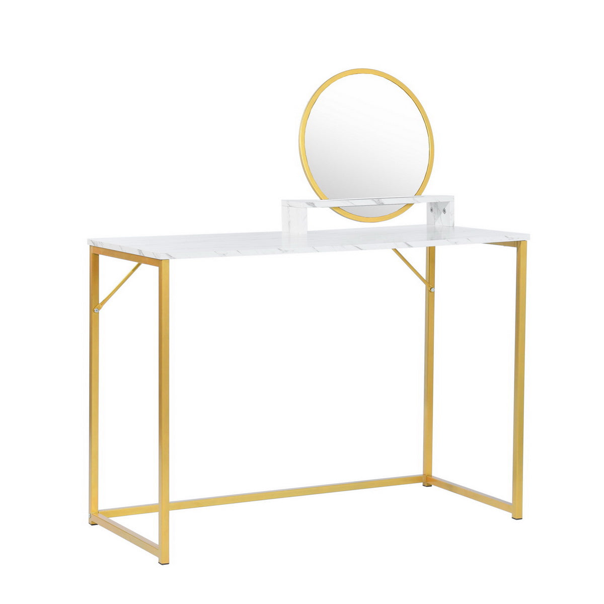 Vanity Table Makeup Vanity Desk with Mirror Jay