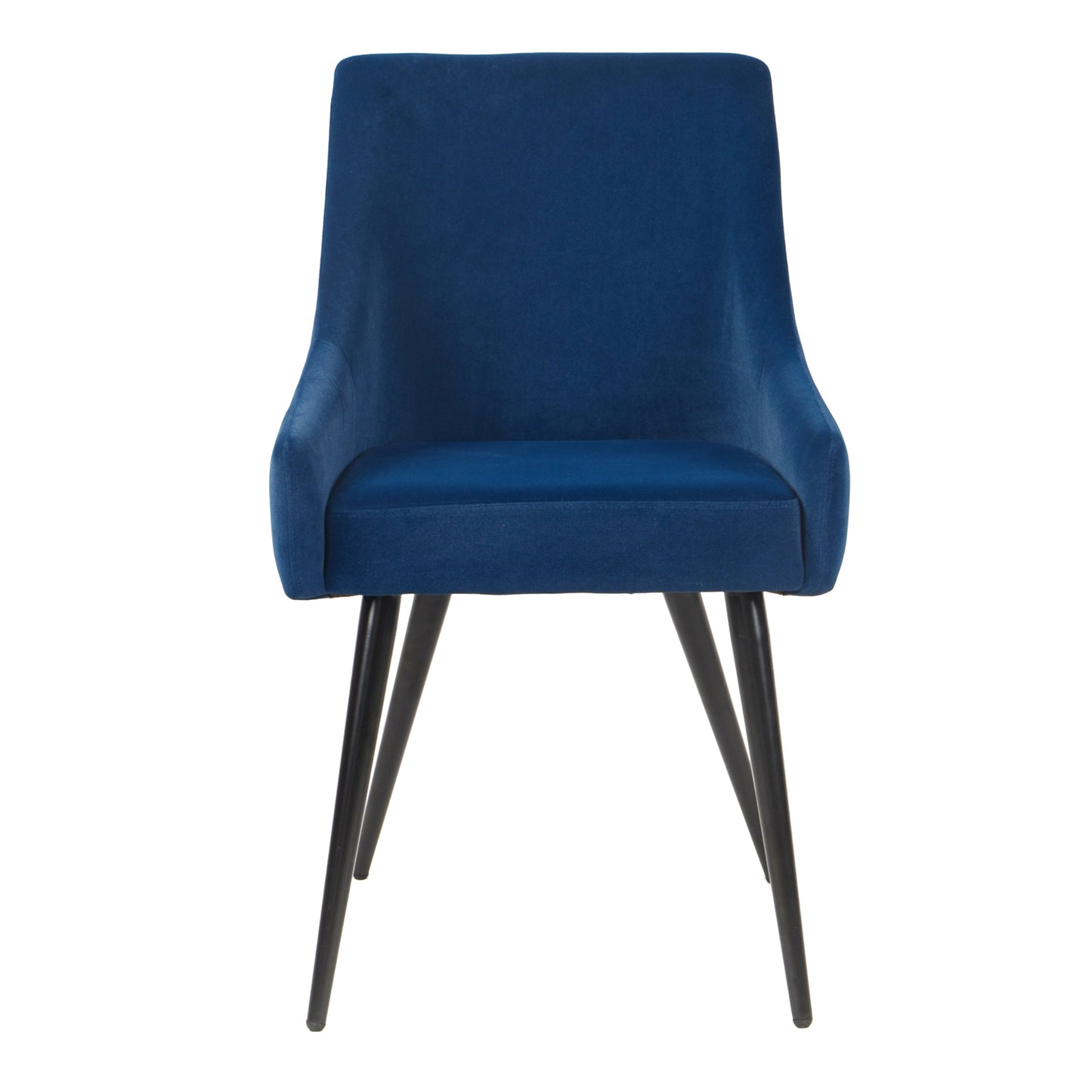 Dining Chairs Velvet Upholstered Metal Legs Jensen