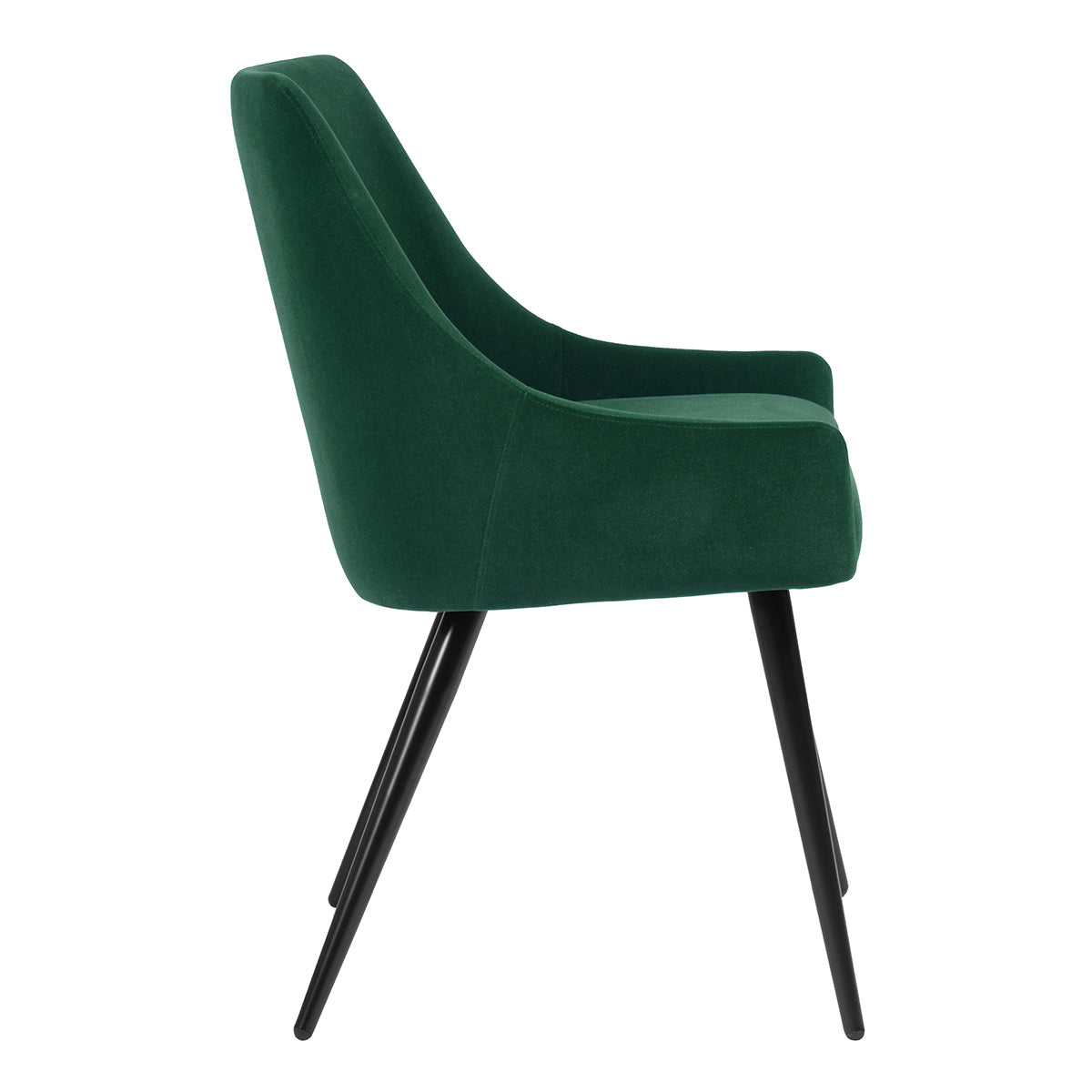 Dining Chairs Velvet Upholstered Metal Legs Jensen