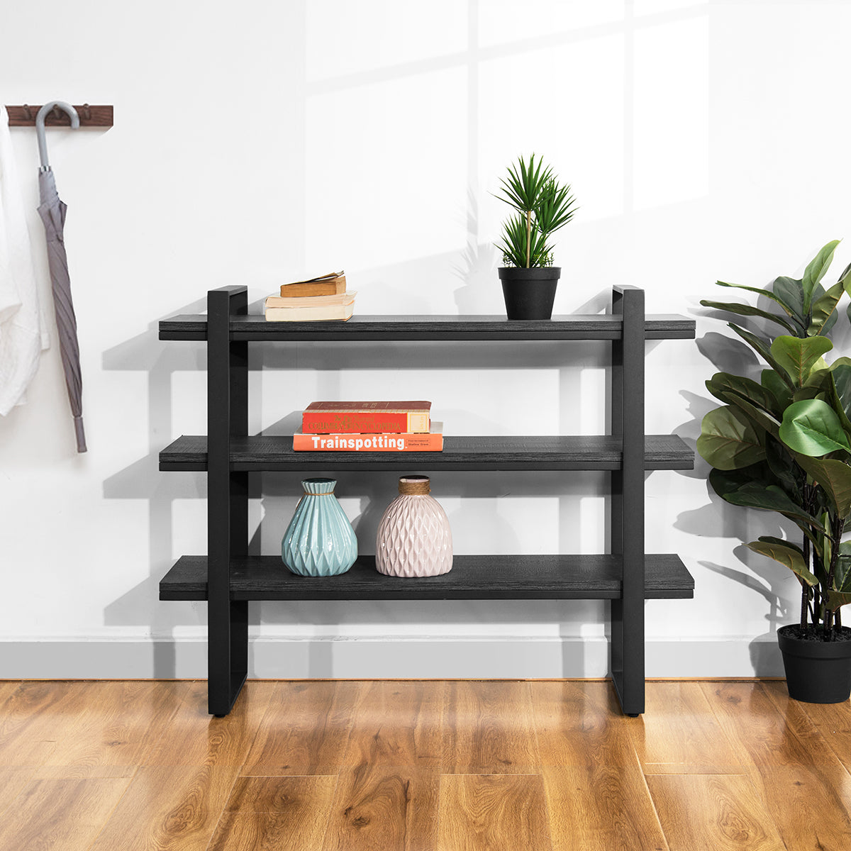 Console Table 3-Tier Hallway Entryway Table Kaptoum