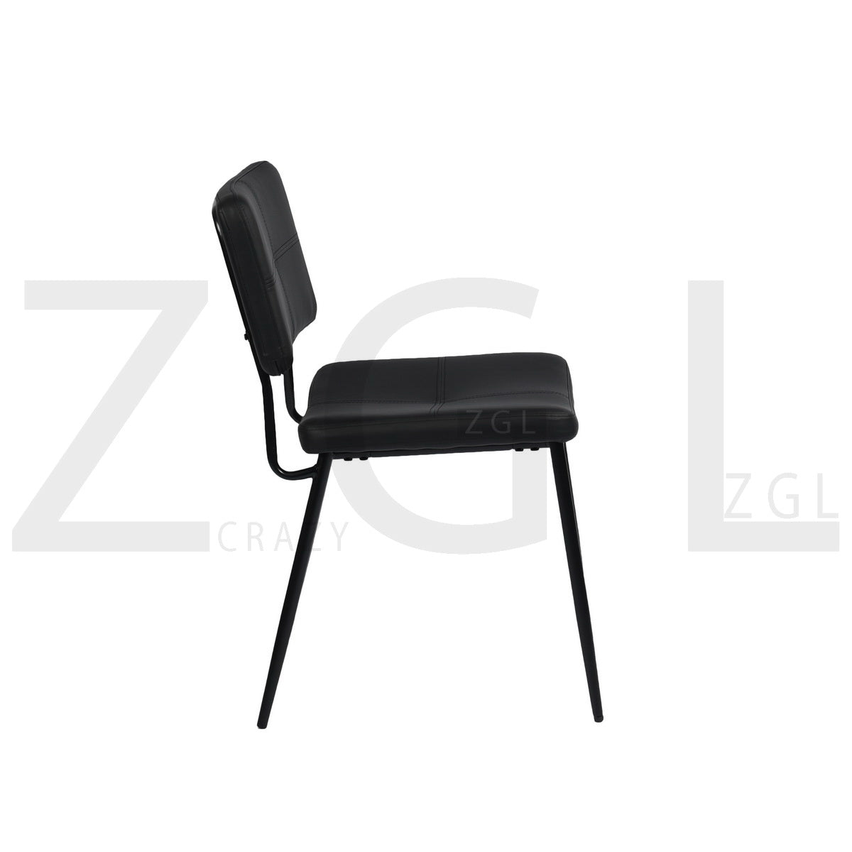 Dining Chairs Fabric Upholstered Metal Legs Karomi