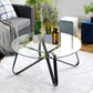 Glass Round Coffee Table Modern Center Table Konya