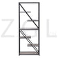 Bookcase 5 Shelves Bookshelf Storage Organizer Kornetka