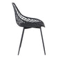 Dining Chairs Design Plastic Seat Metal Legs Kroos