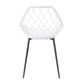 Dining Chairs Design Plastic Seat Metal Legs Kroos