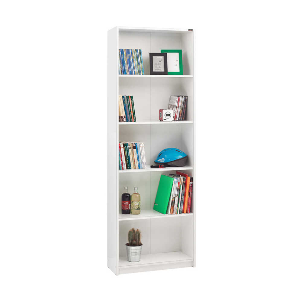 Bookcase W/ Five Section White KTP