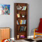 Bookcase W/ Five Section Walnut KTP