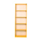 Bookcase W/ Five Section Yellow KTP
