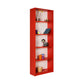 Bookcase W/ Five Section Red KTP