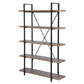 Bookcase 5 Shelves Bookshelf Storage Organizer Lack