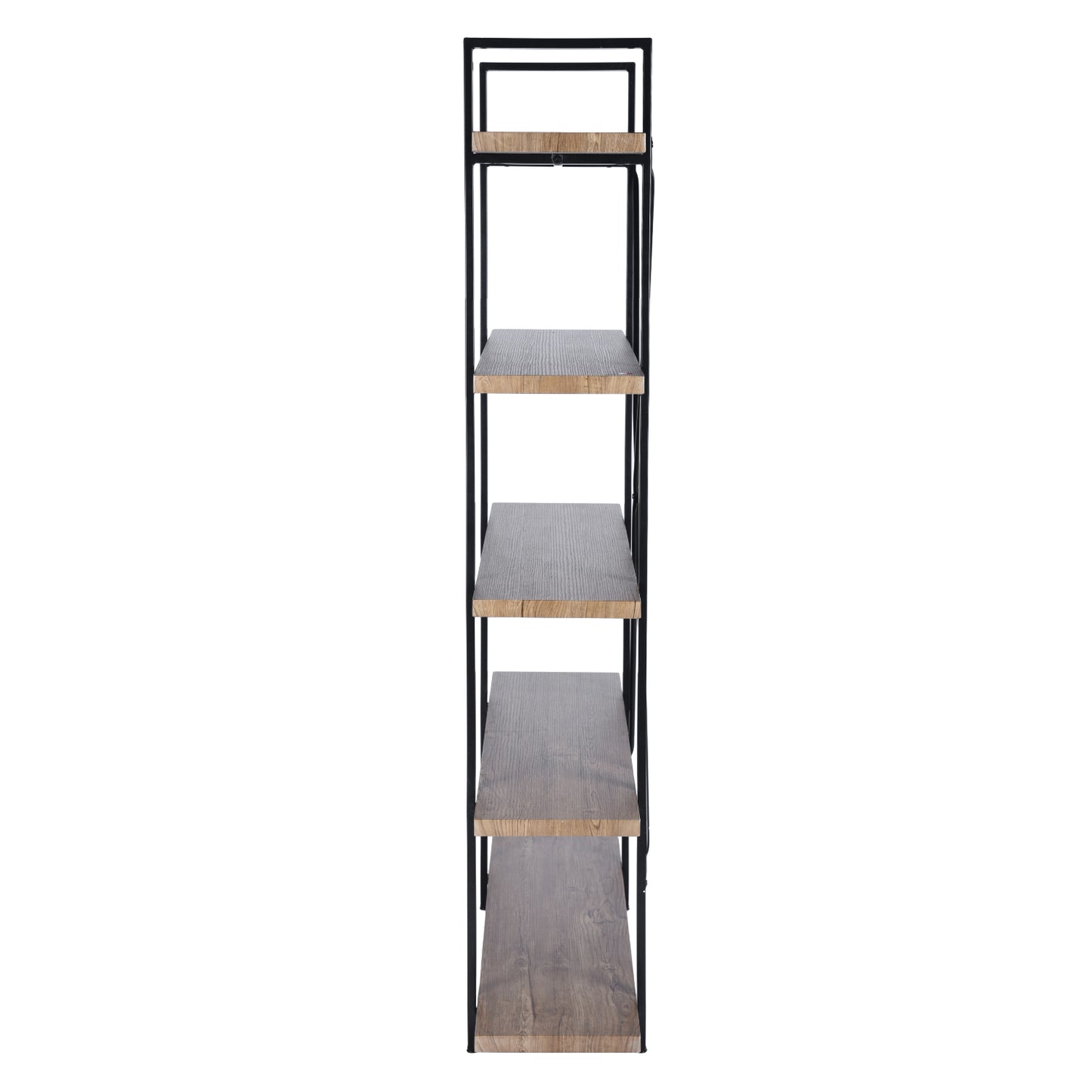 Bookcase 5 Shelves Bookshelf Storage Organizer Lack