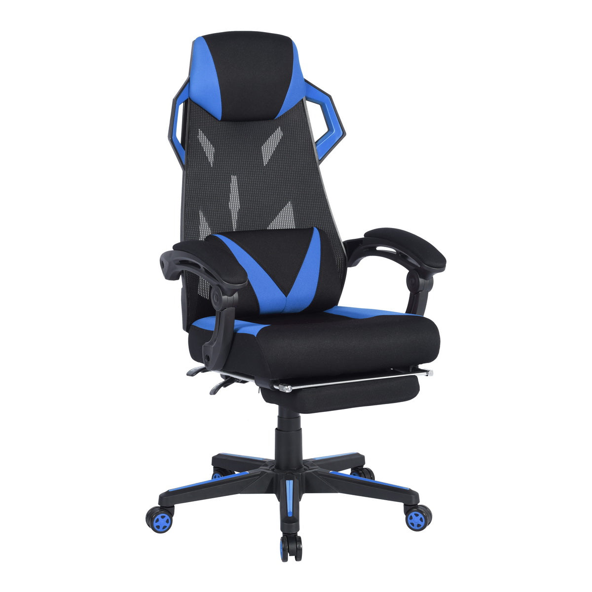 Gaming Chair Mesh Racing Office Chair Recliner Swivel Rocker with Headrest and Lumbar Pillow Landuci