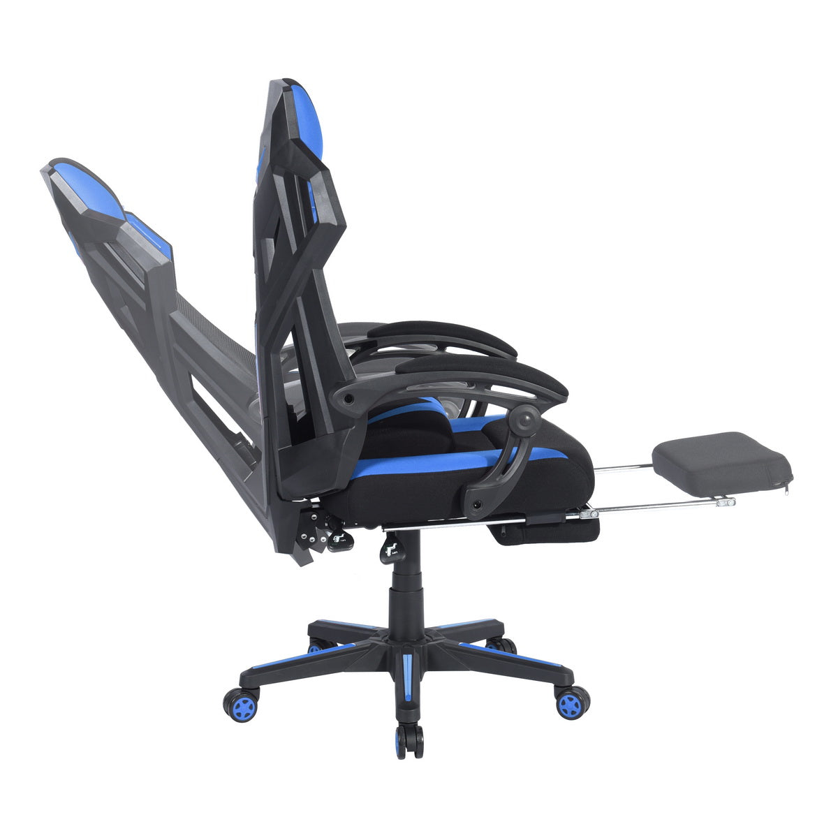 Gaming Chair Mesh Racing Office Chair Recliner Swivel Rocker with Headrest and Lumbar Pillow Landuci