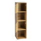 Bookcase with 2 Shelves and 2 Doors Bookshelf Storage Lata