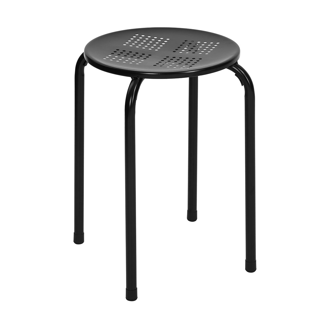 Plastic Stackable Stools Lemon