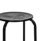 Plastic Stackable Stools Lemon