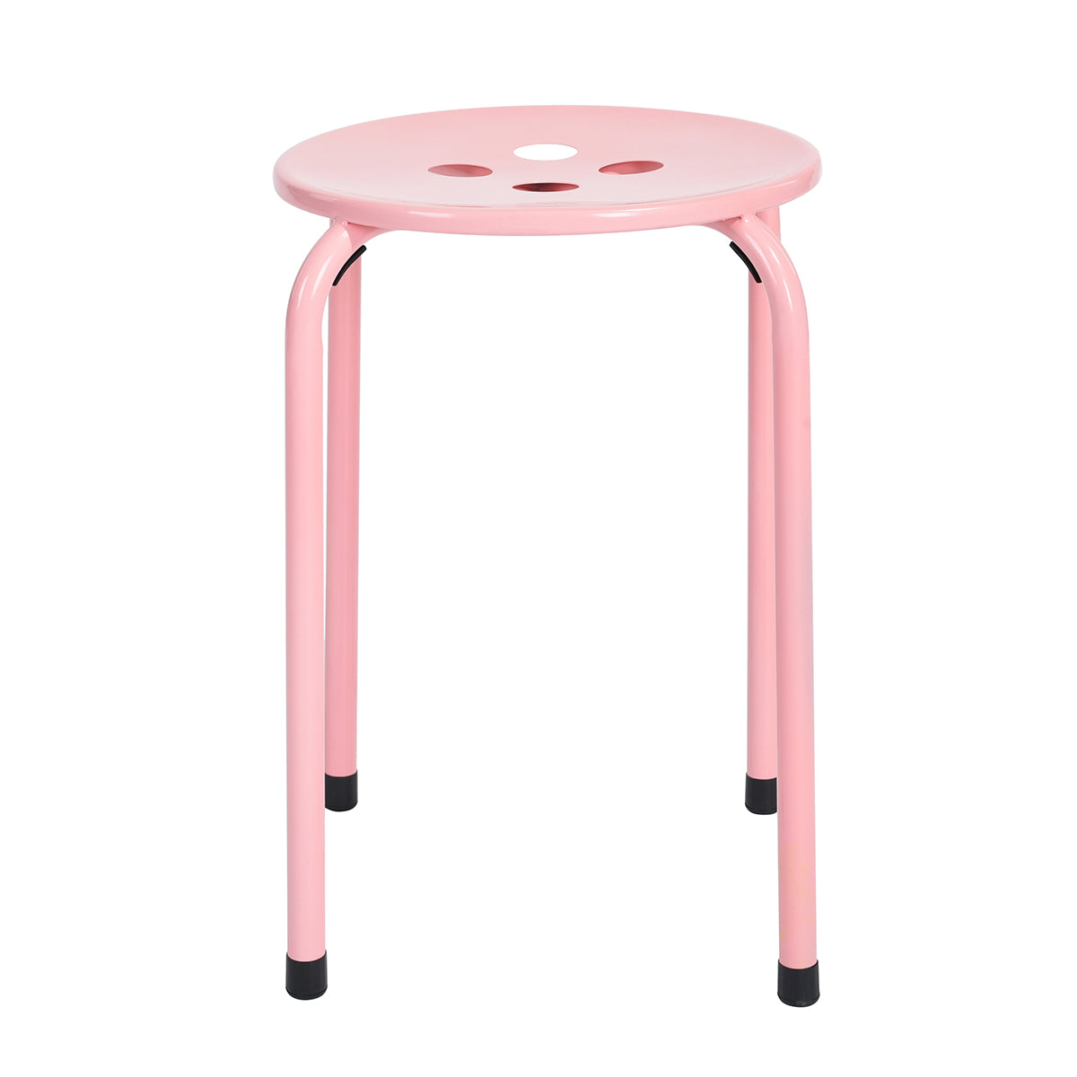Plastic Stackable Stools Lemon