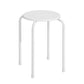 Plastic Stackable Stools Lemon