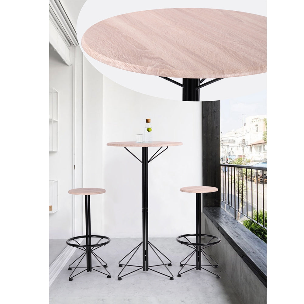 3-Piece Bar Set 1 Table with 2 Bar Stools Life