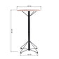 3-Piece Bar Set 1 Table with 2 Bar Stools Life