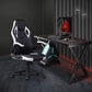 Gaming Chair Racing Office Chair Recliner Swivel Seat Height and Armrest Adjustable Little