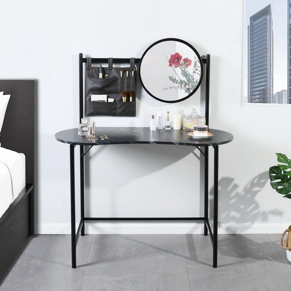 Vanity Table Makeup Vanity Desk with Mirror Looney