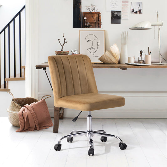 Fabric Upholstered Swivel Ergonomic Home Office Chair Maker