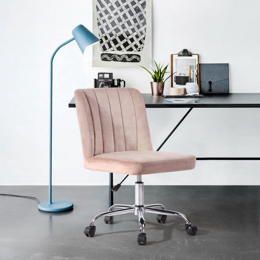 Fabric Upholstered Swivel Ergonomic Home Office Chair Maker