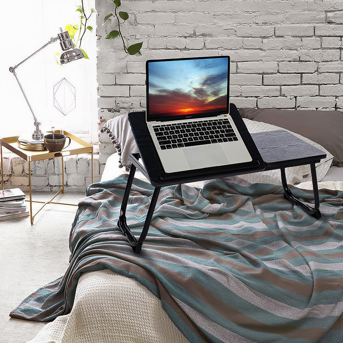 Laptop Desk Foldable Laptop Table Bed Tray Mamie